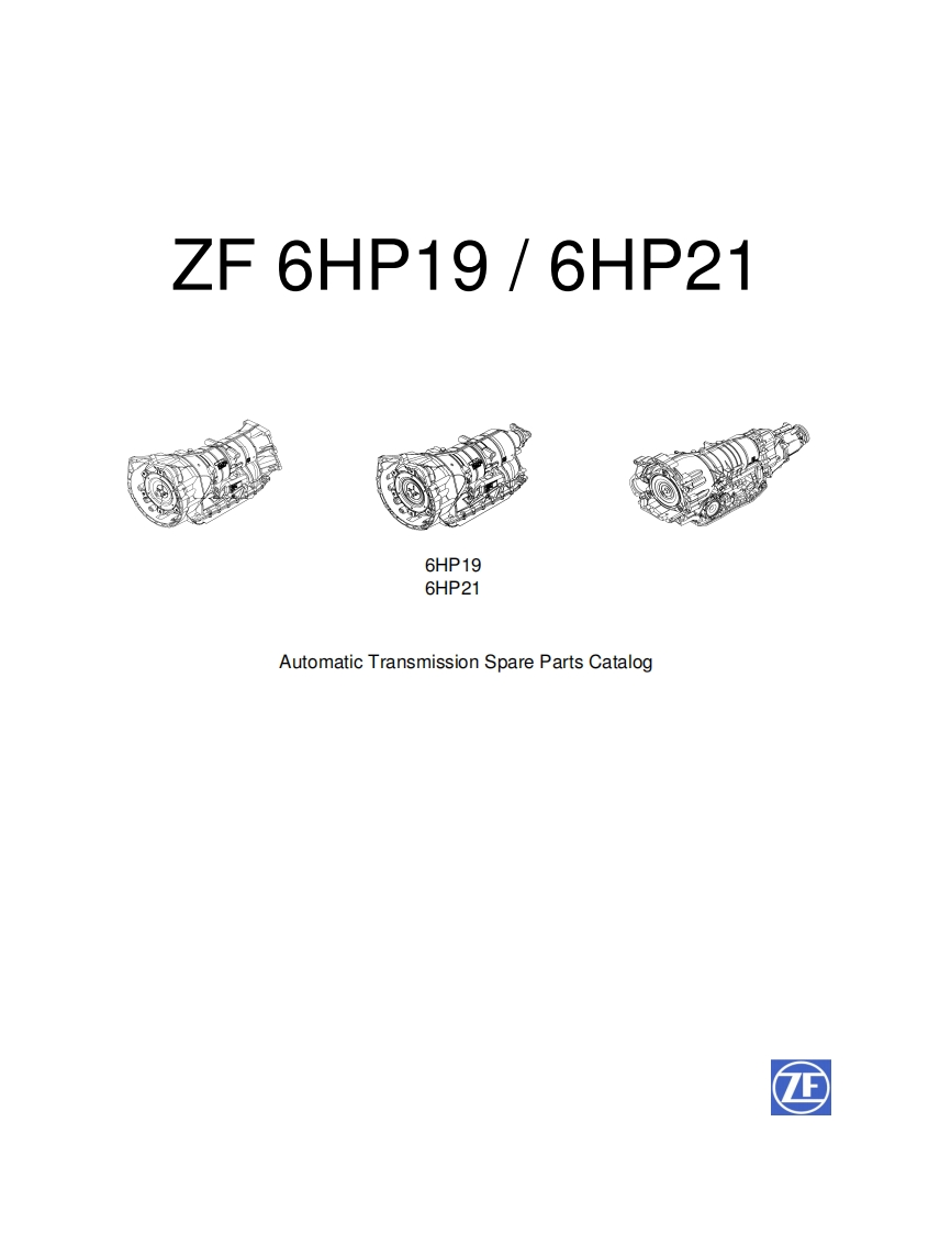 6HP_19-21_变速箱零部件图册