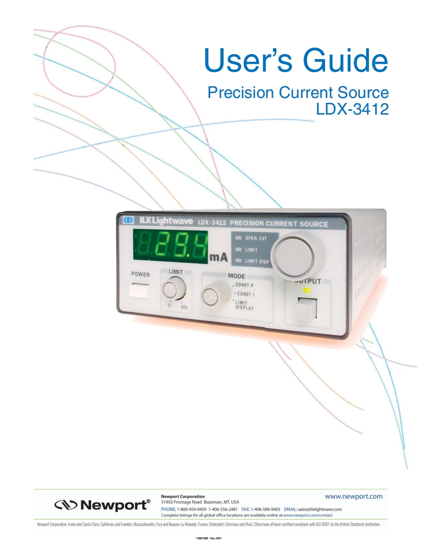 70001305-LDX-3412-操作说明书手册