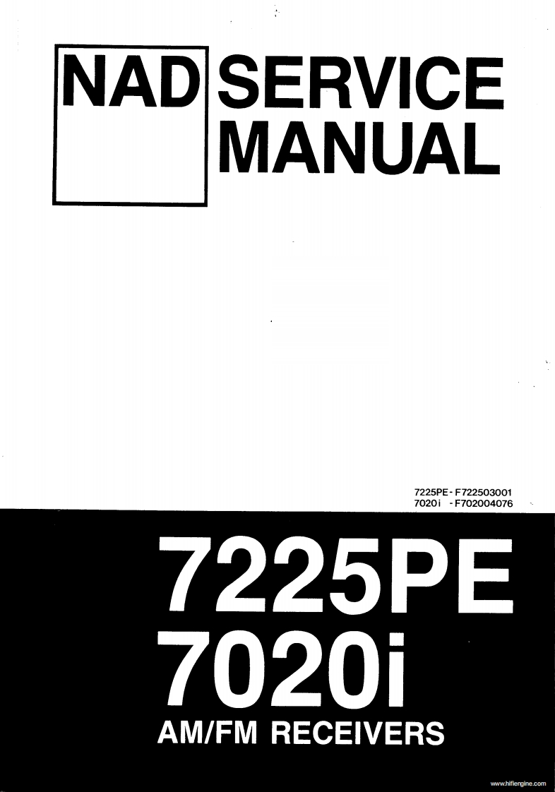 7225PE-7020i-Service-Manual维修操作说明书手册