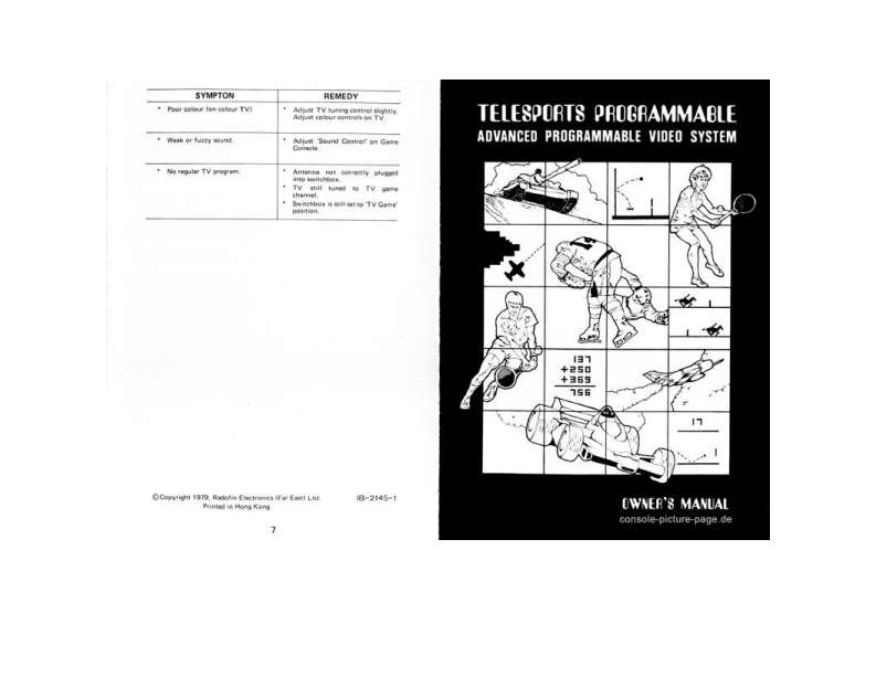 76_Radofin_Telesports_Programmable-使用说明书手册