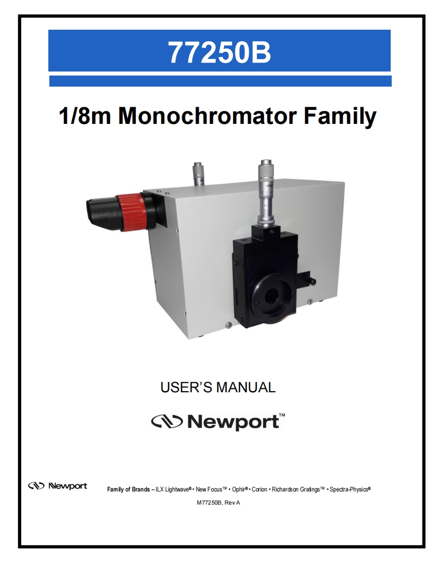 77250B-操作说明书指南-revA