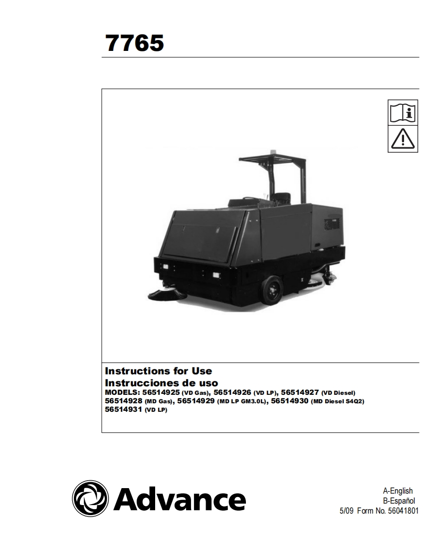 7765-manual操作与维护手册