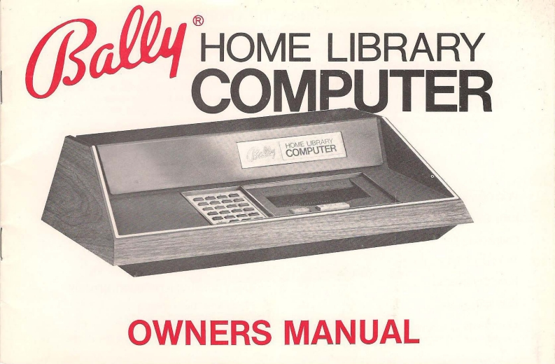 77_Bally_Home_Library_Computer-使用说明书手册