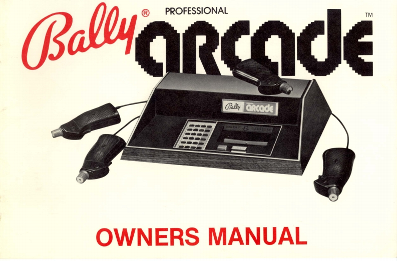 77_Bally_Professional_Arcade-使用说明书手册