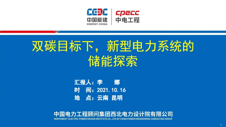 8.李娜-西北电力-双碳目标下，新型电力系统中的储能探索