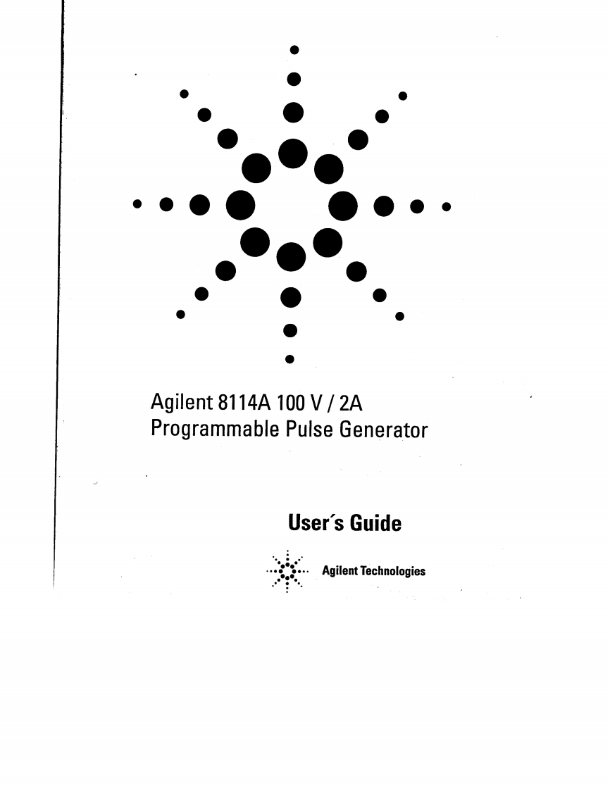 8114A--操作说明书手册