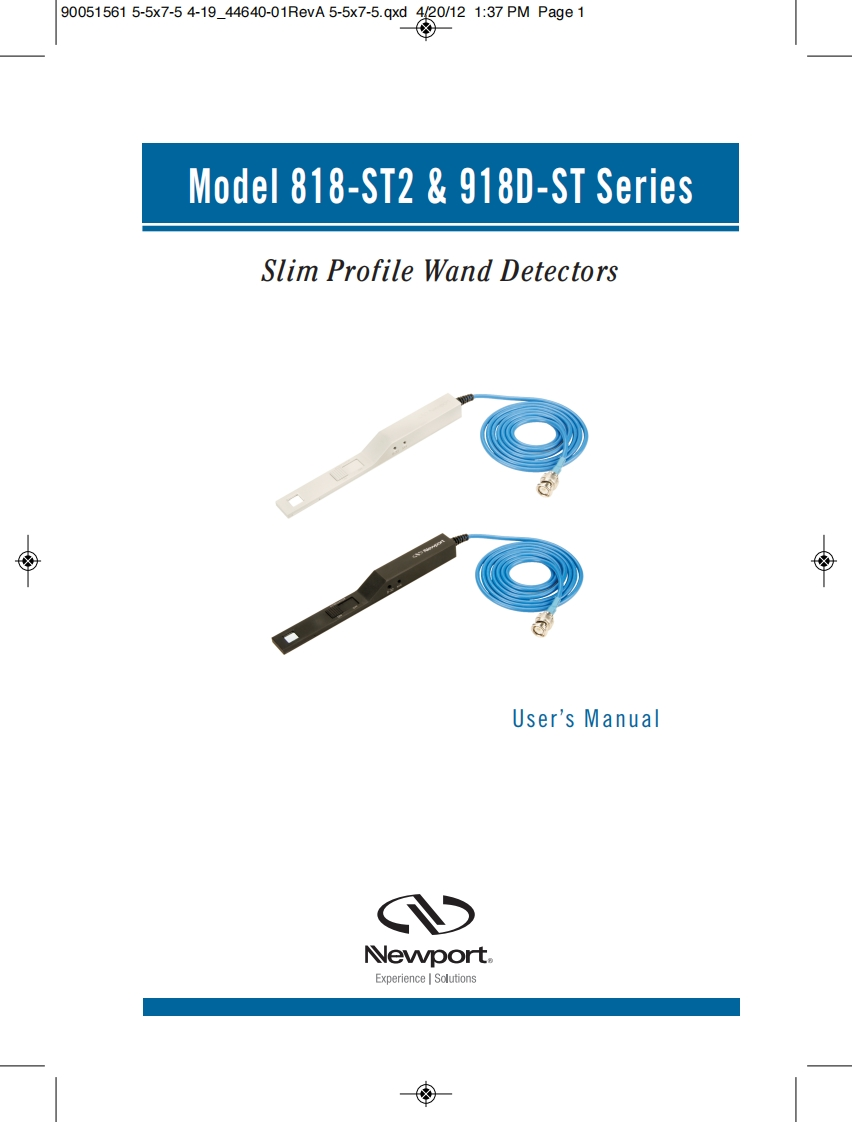 818-ST2-and-918D-ST-Series-操作说明书手册