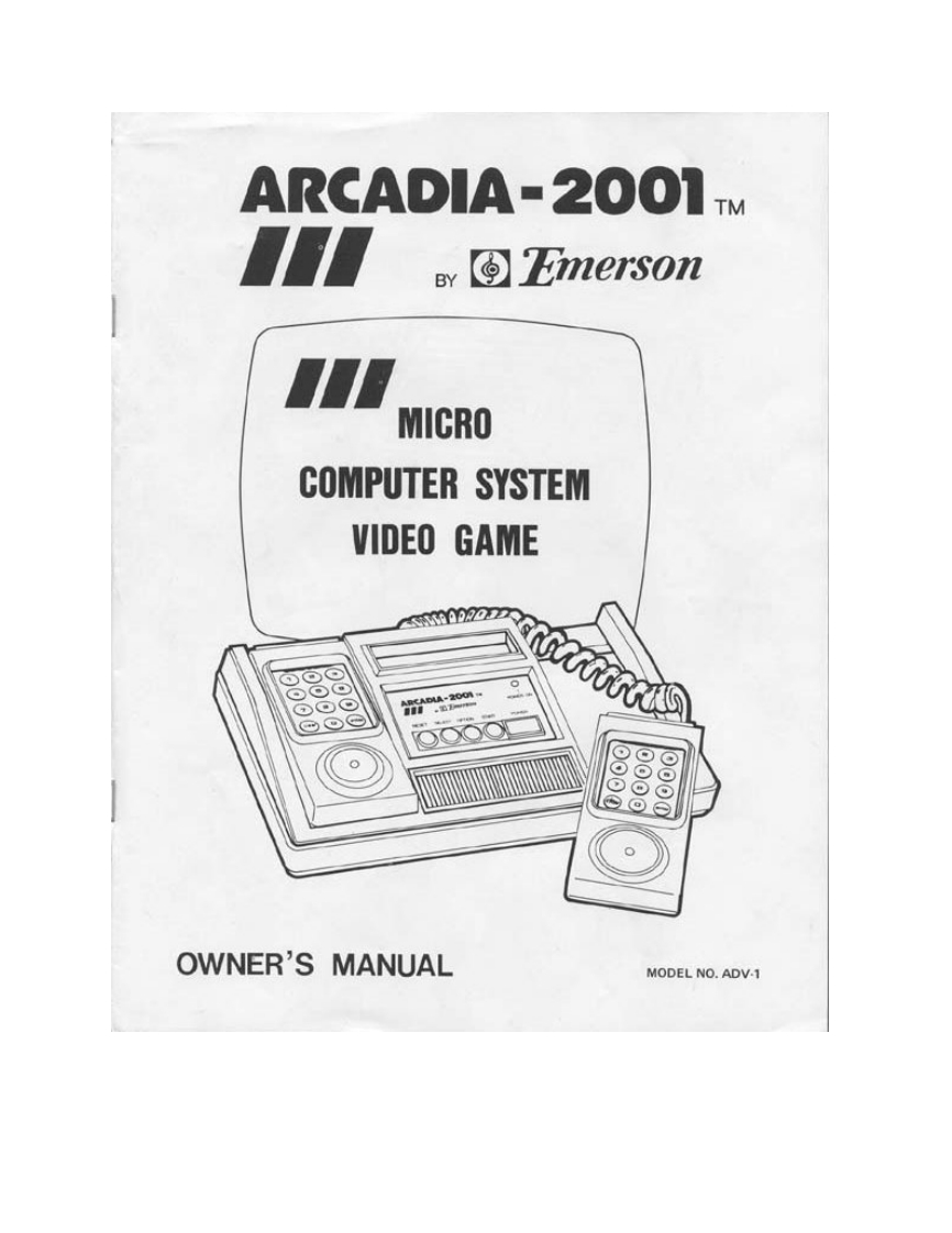 81_Emerson_Arcadia_2001_1-使用说明书手册