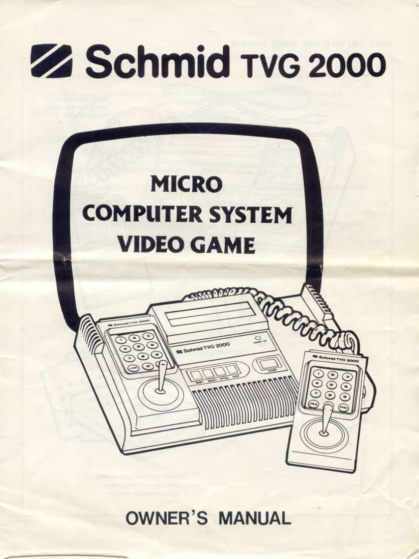 82_Schmidt_TVG-2000-使用说明书手册