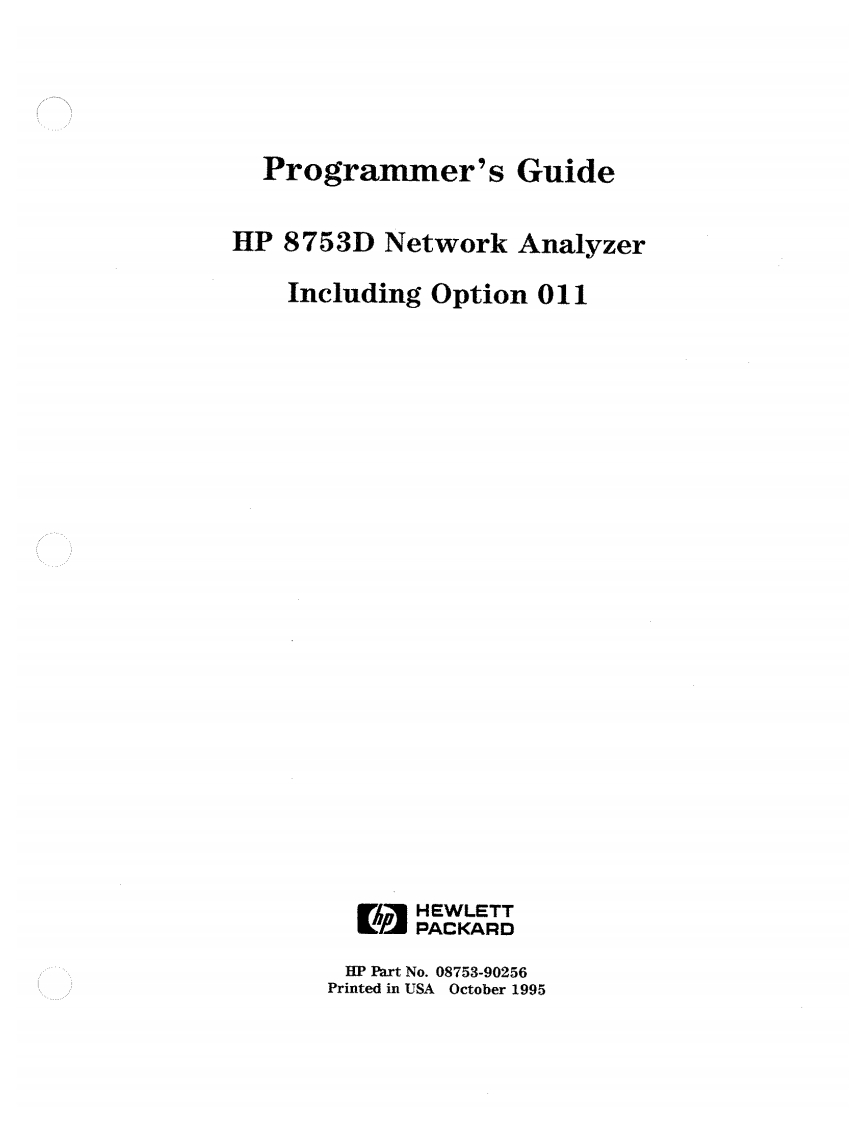 8753D_Opt_11_Pr操作说明书手册rammer