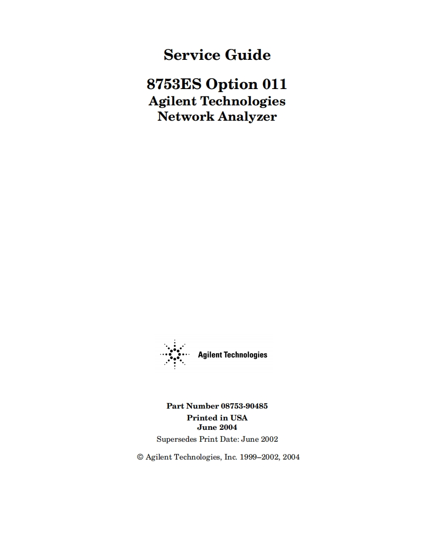 8753ES_Option_011_维修参考手册