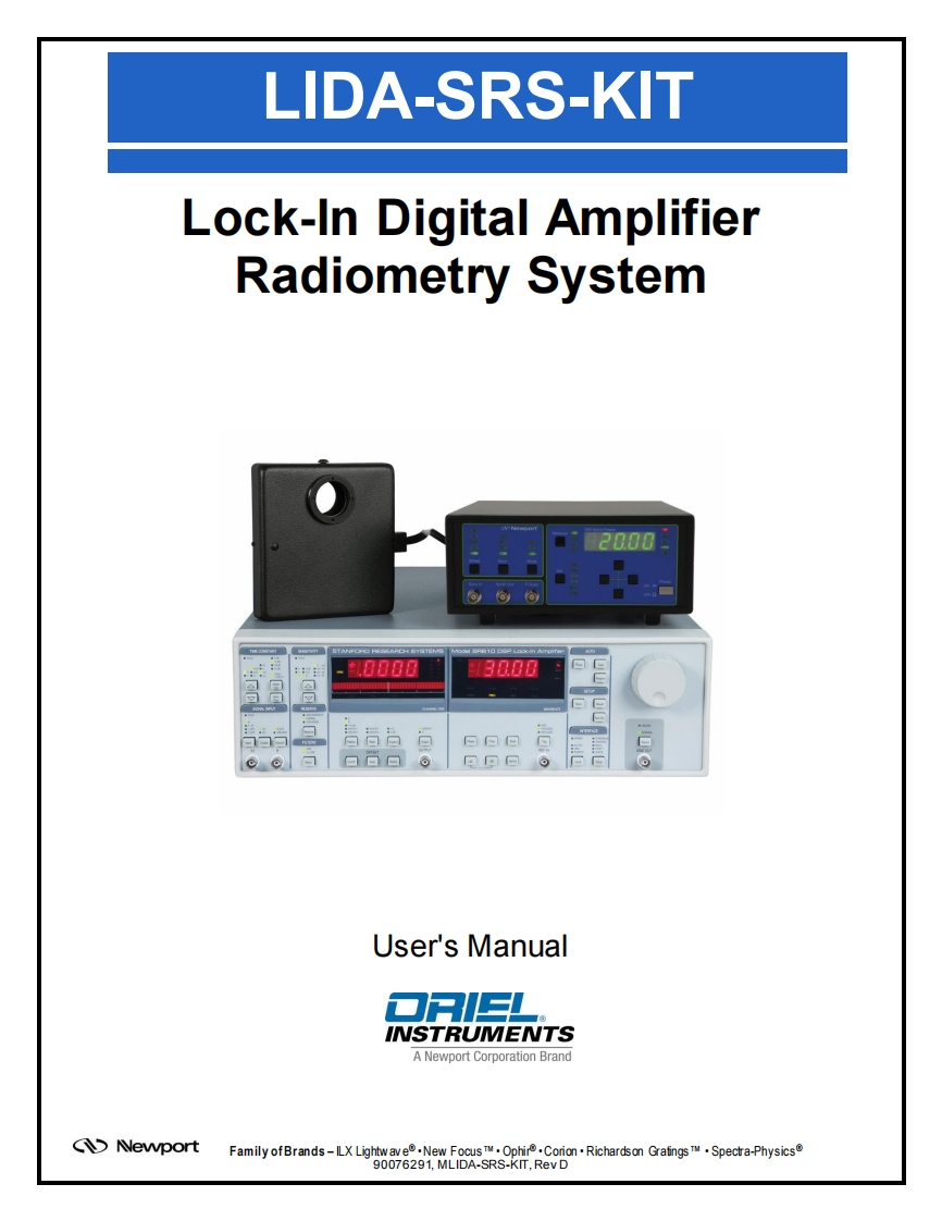90076291D-MLIDA-SRS-KIT-Amplifier-操作说明书指南