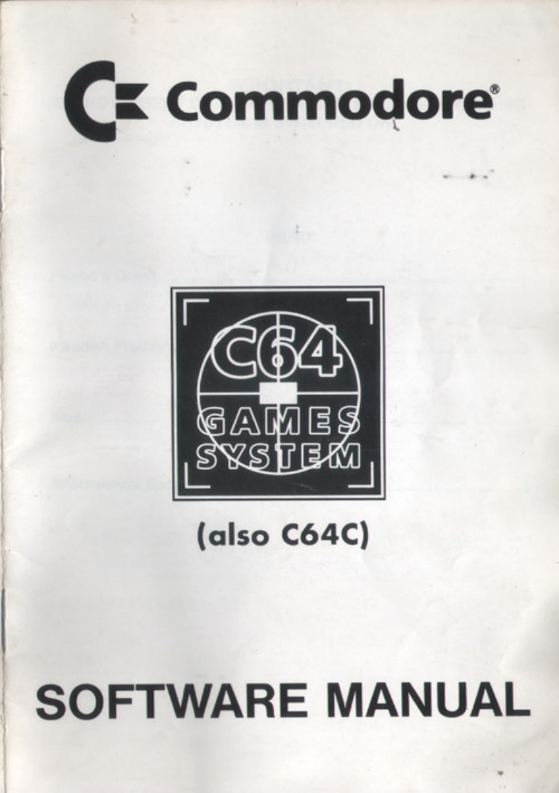 90_C64GS_Software_Data