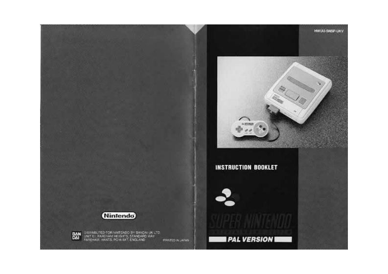 90_SNES_使用说明书手册_PAL