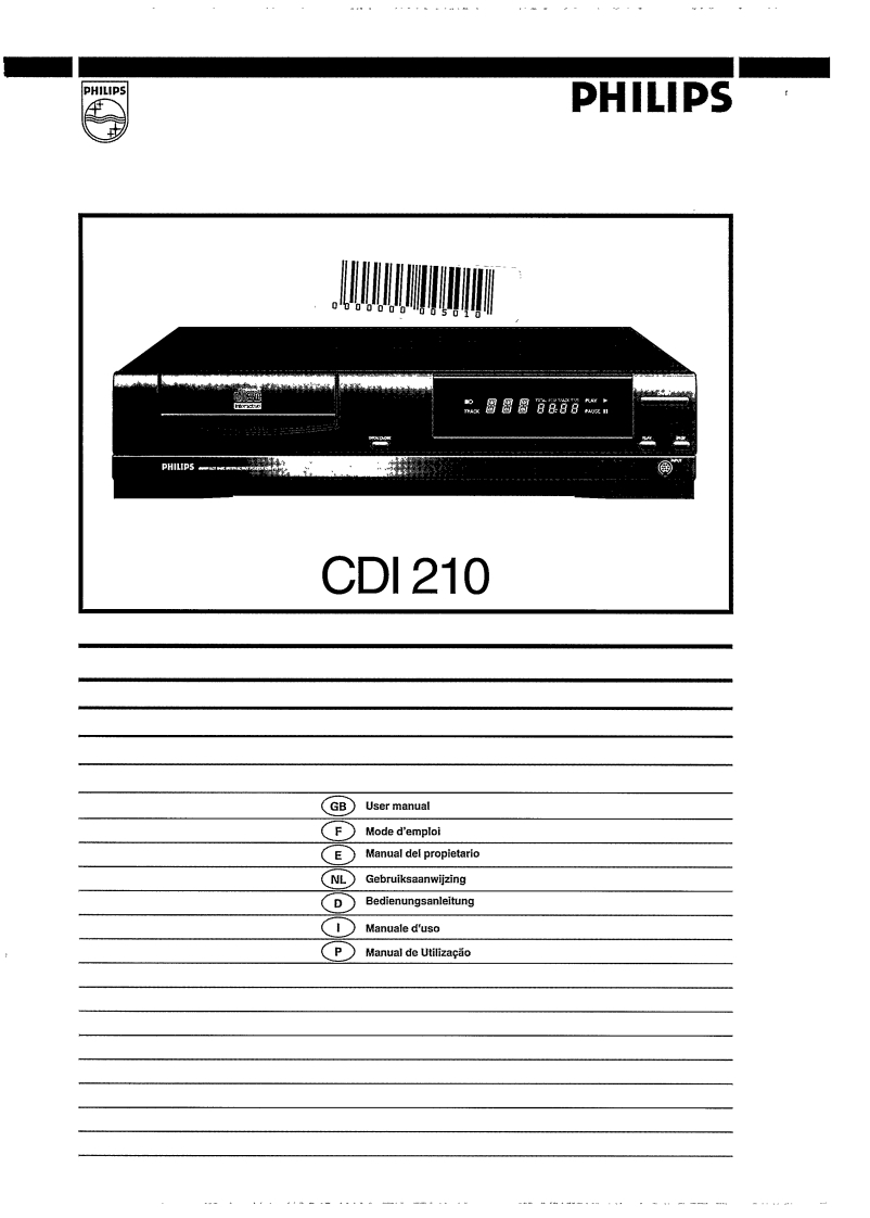 91_Philips_CD-i_210-使用说明书手册