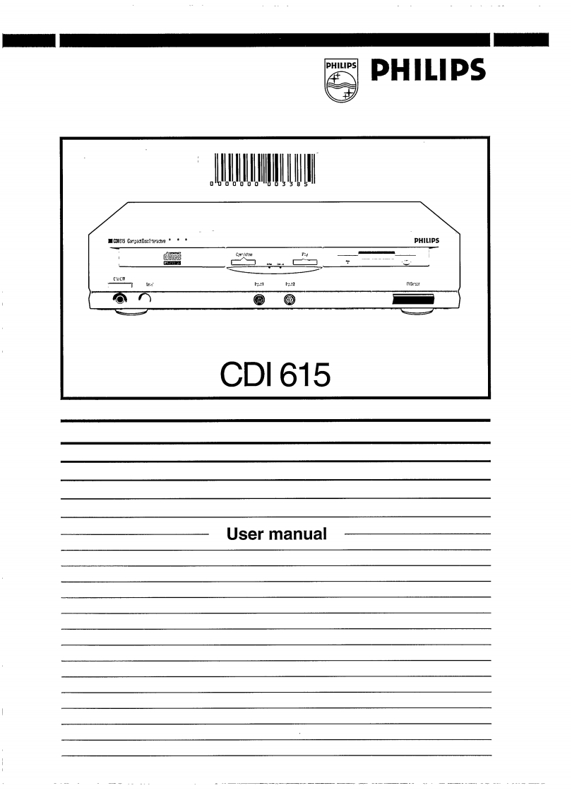 91_Philips_CD-i_615-使用说明书手册
