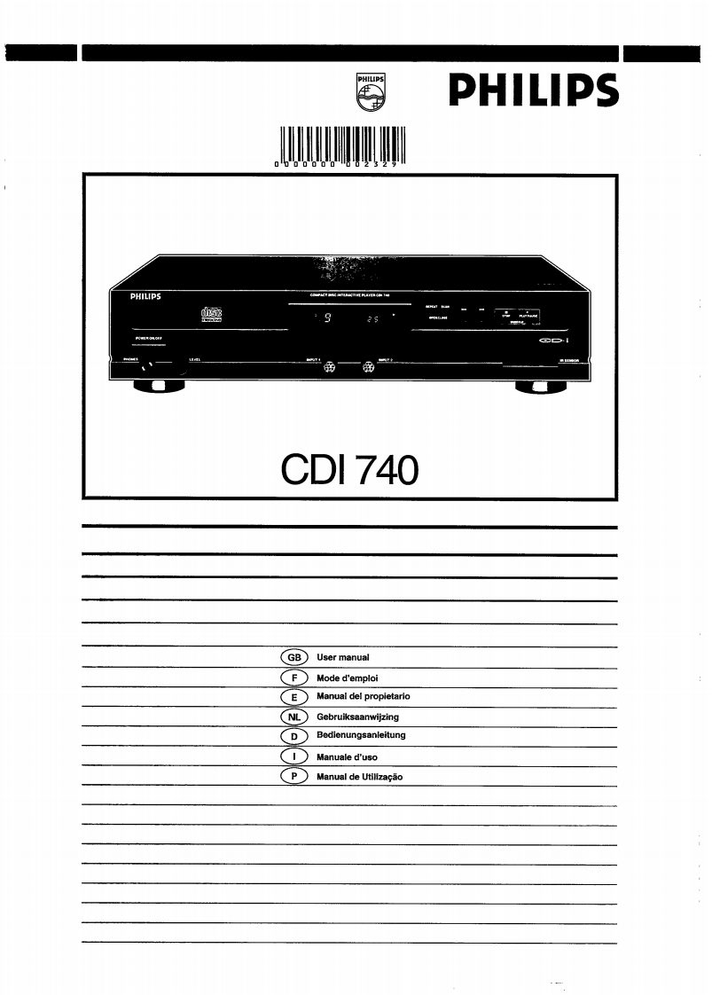 91_Philips_CD-i_740-使用说明书手册
