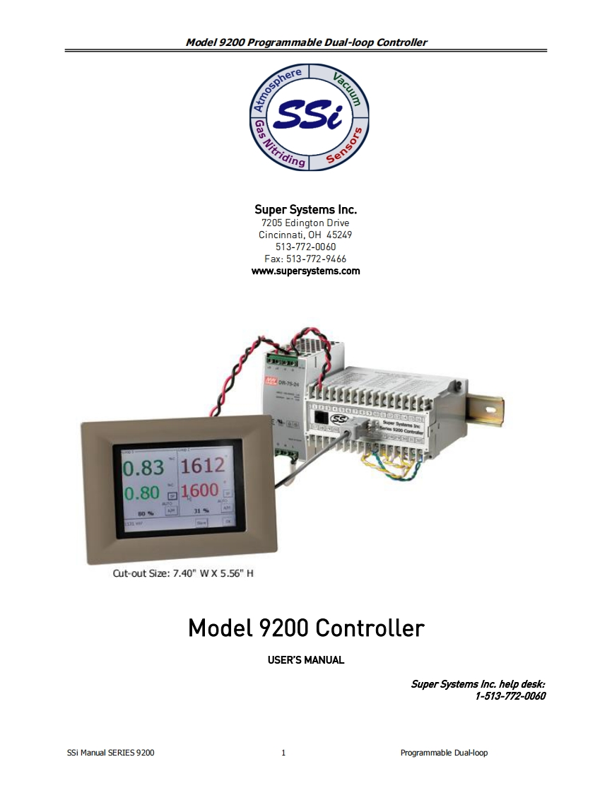 9200_操作说明书手册