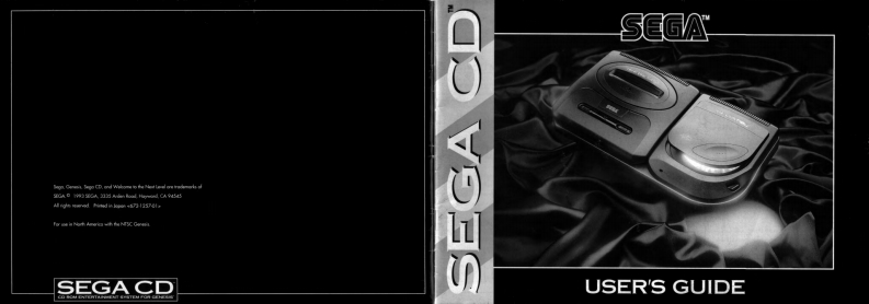 93_Sega_CD_Model_2-使用说明书手册