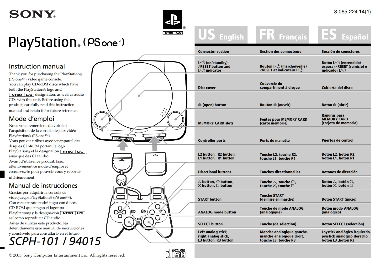 95_Sony_PS1_PSone-使用说明书手册