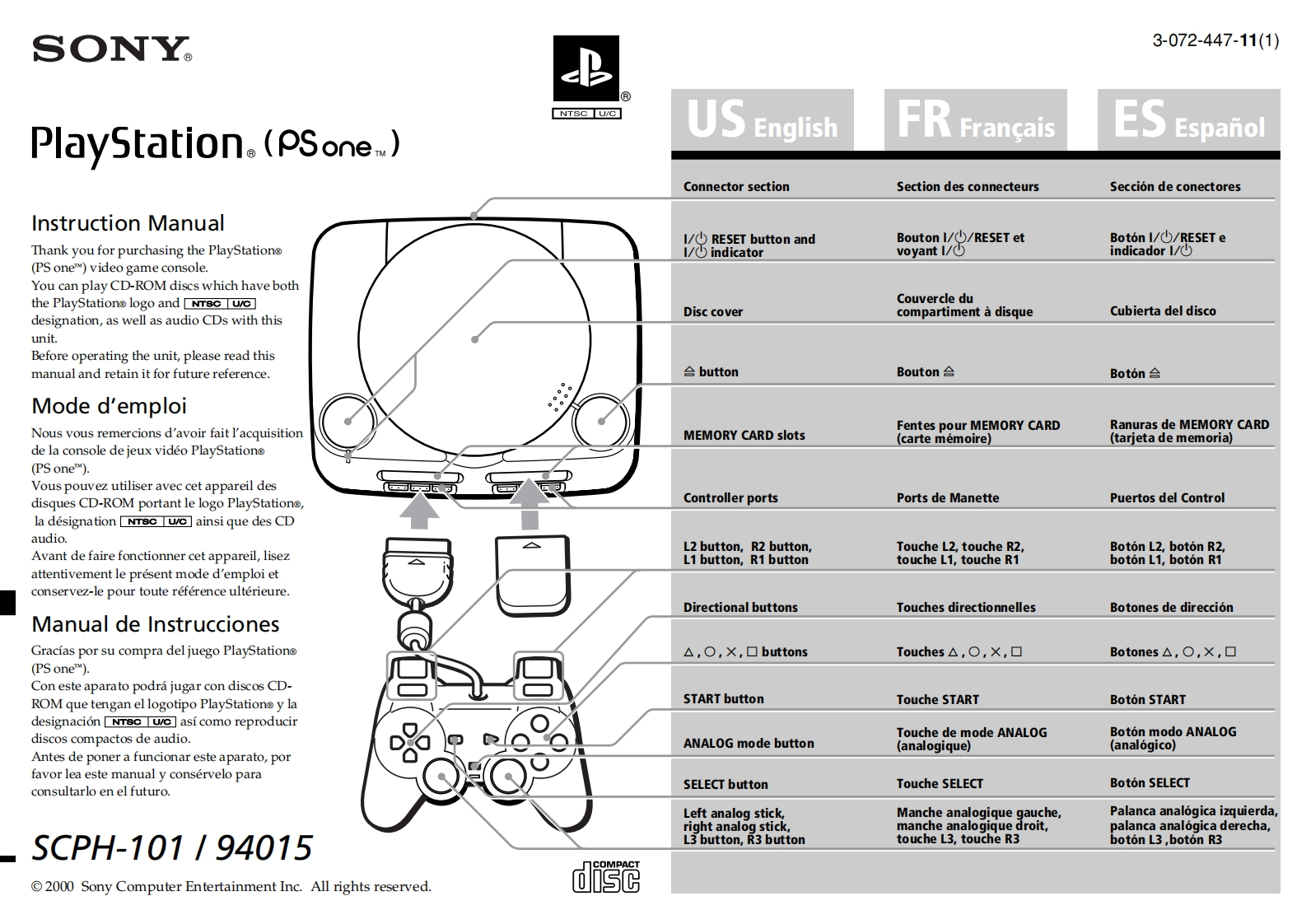95_Sony_PS1_PSone_LCD-使用说明书手册