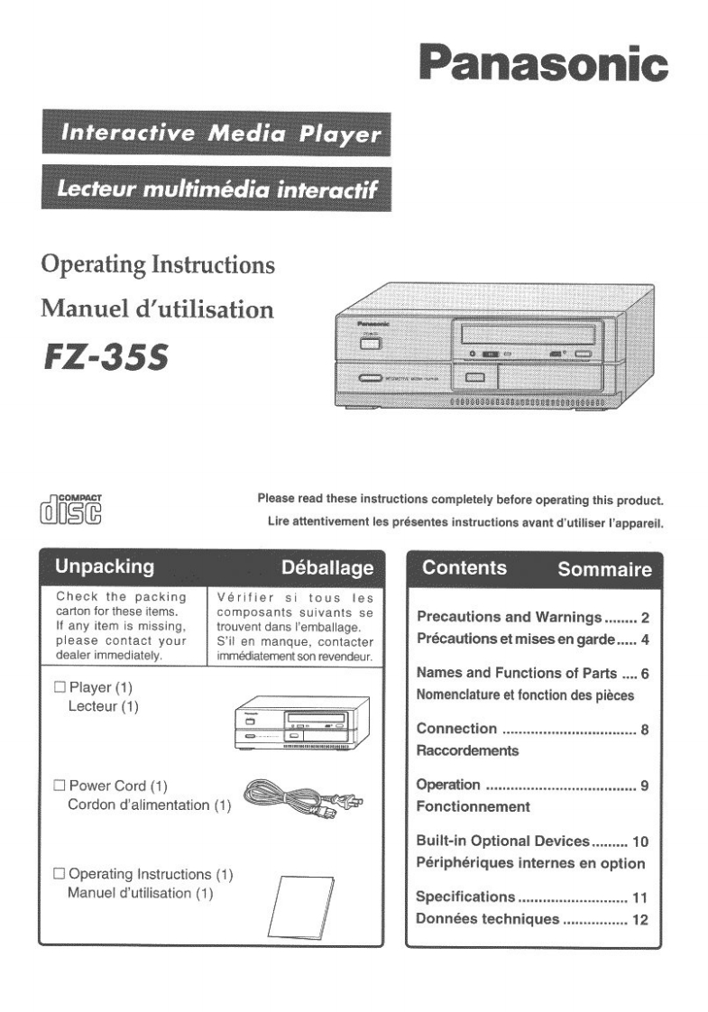 98_Panasonic_M2_FZ35S5M-使用说明书手册