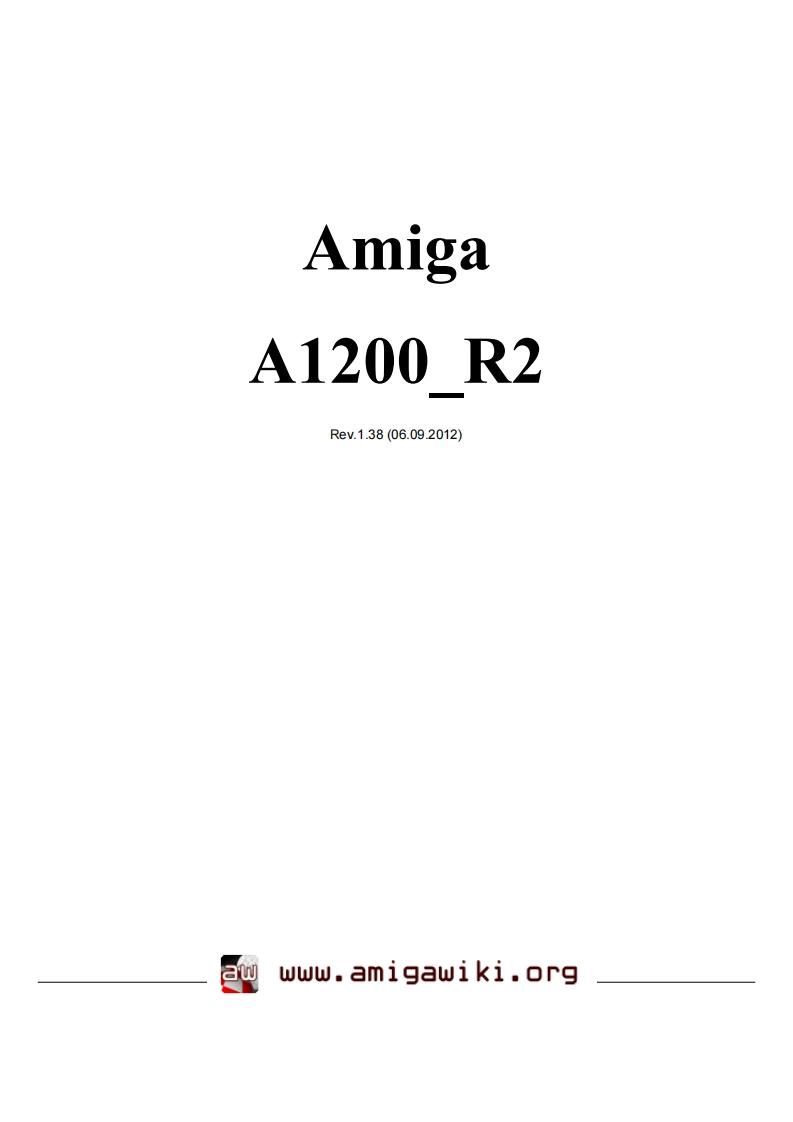 A1200_R2维修手册含电器原理图