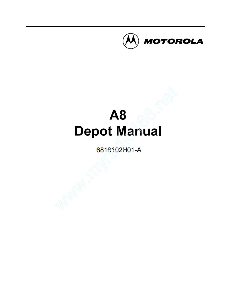 A8_ServerManual维修手册电器原理图