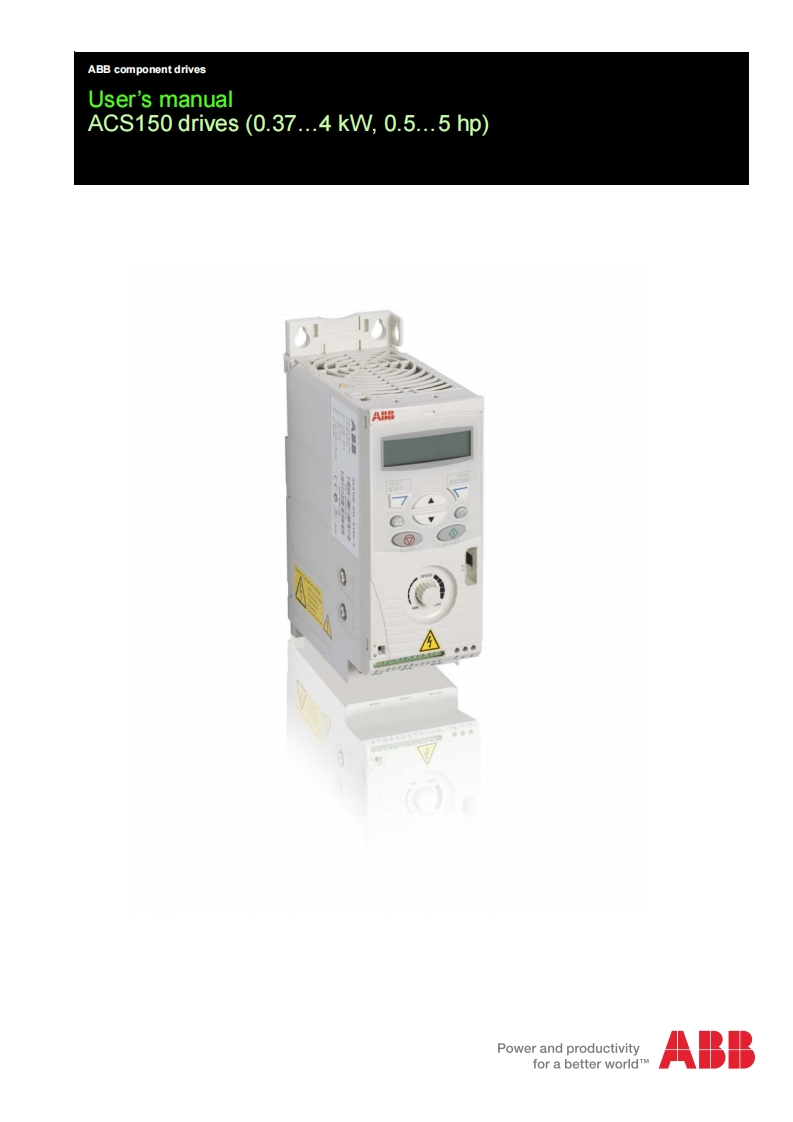 ABB-Drives-ACS150-User-操作说明书手册