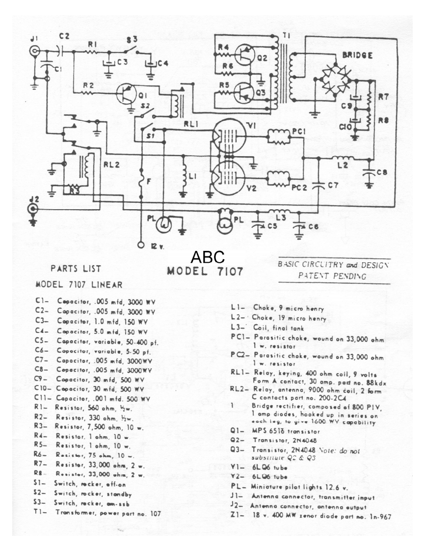 ABC_Electronic_7107_维修说明书图册