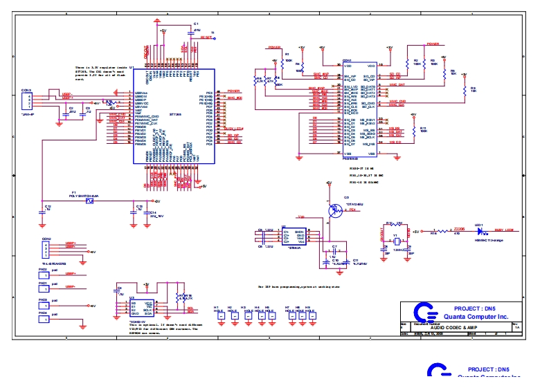 ACER-ASPIRE-1450-FERRARI-3000---QUANTA-ZI3---AUDIO-BOARD笔记本电器原理图