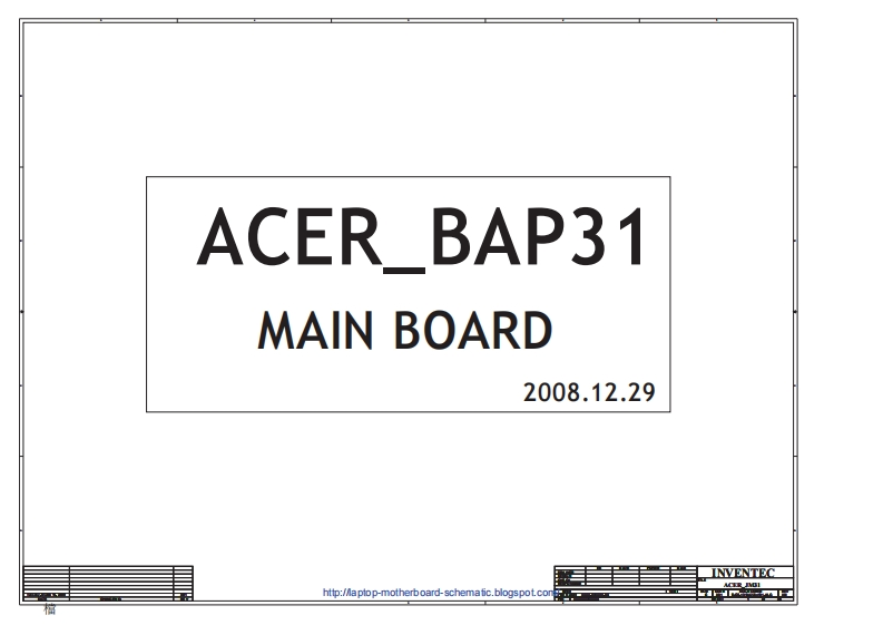 ACER-ASPIRE-TimelineX-3810T---Travelmate-8371笔记本电器原理图