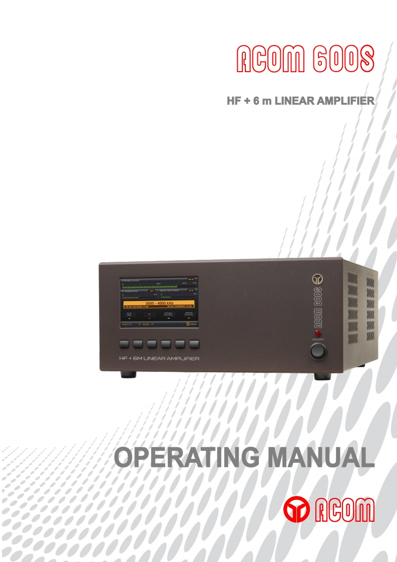 ACOM-600S_operation-使用说明书手册
