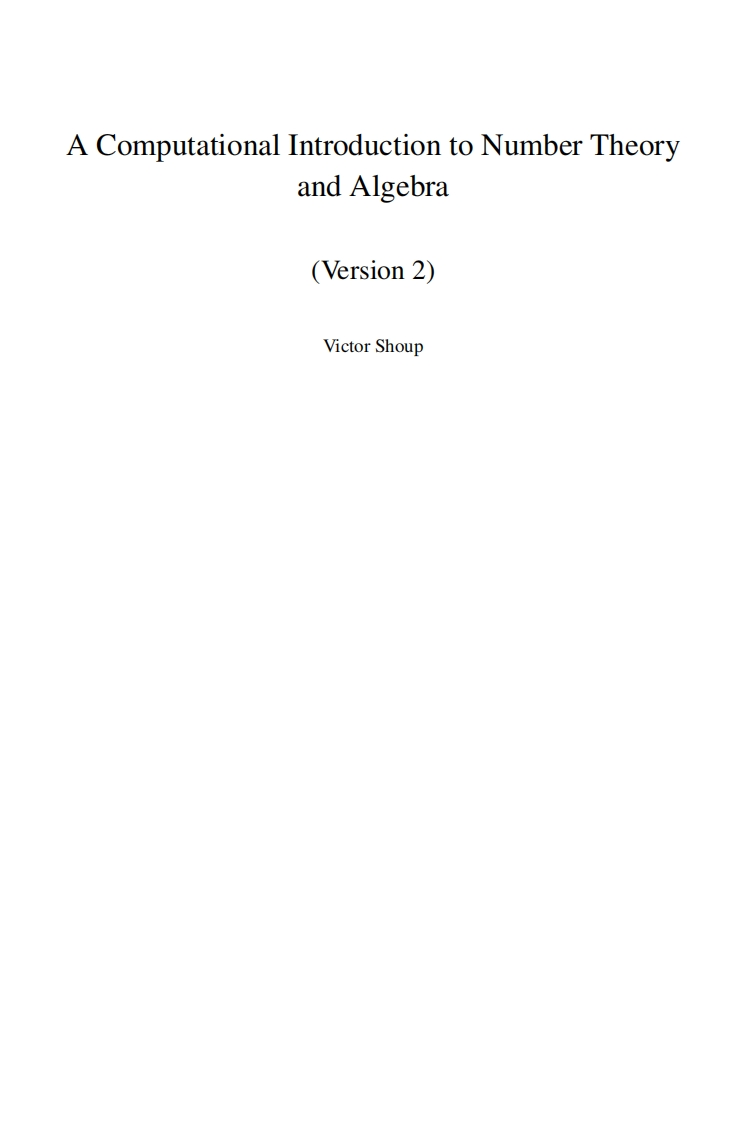 AComputationalIntroductiontoNumberTheoryandAlgebra(Version2)
