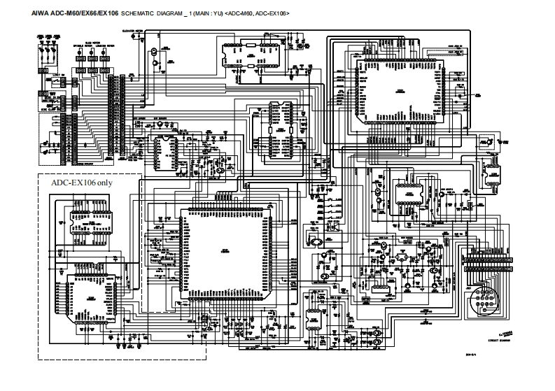ADC-M60_EX66_EX106维修手册含电器原理图