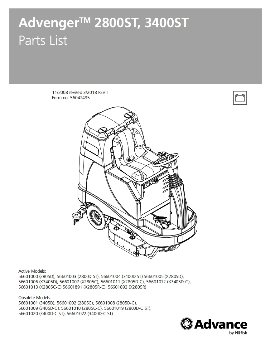 ADVANCE-Advenger-2800-3400-ST-3-18说明书手册含电器原理图