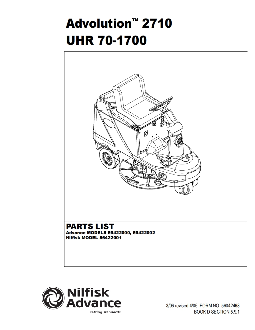 ADVANCE-Advolution2710说明书手册含电器原理图
