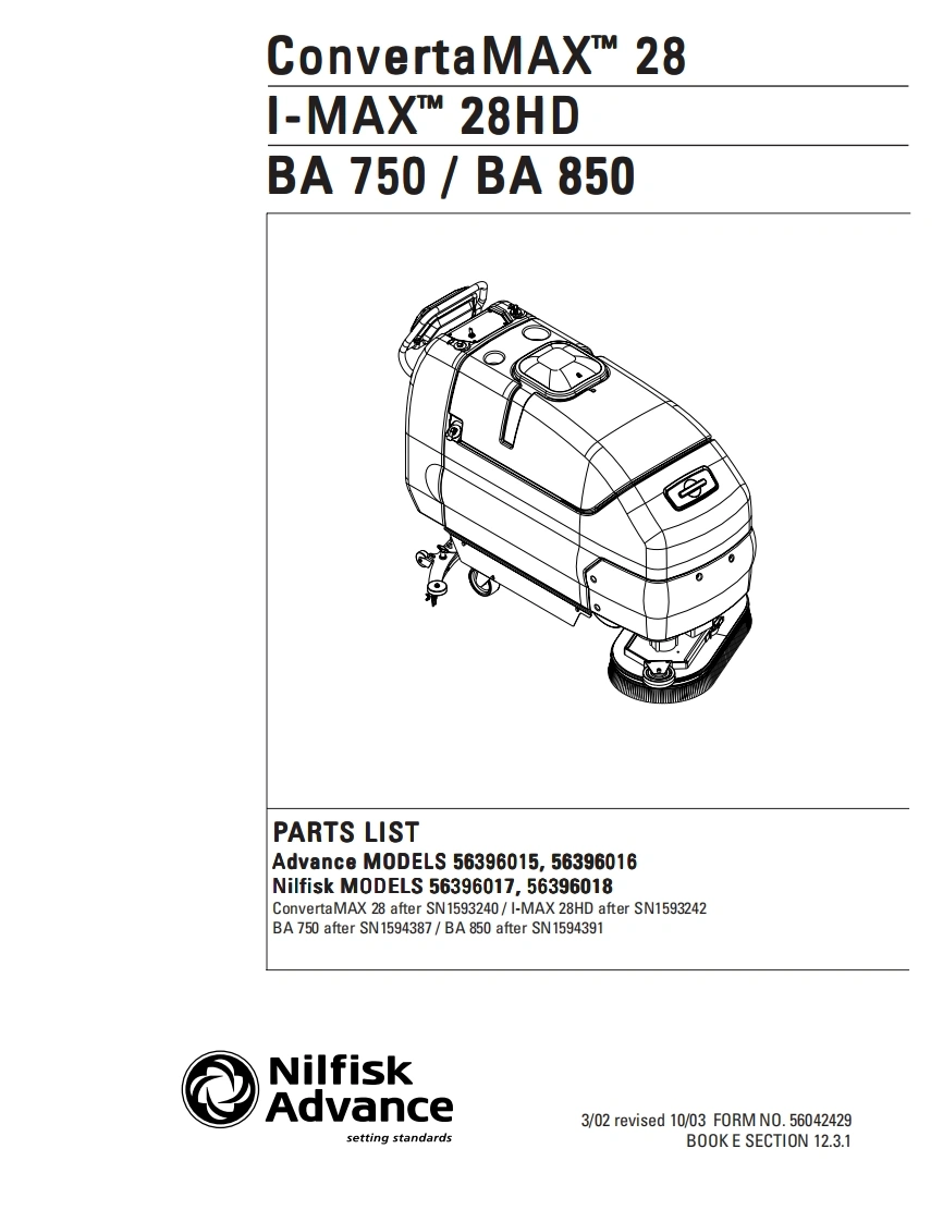 ADVANCE-Convertamax28说明书手册含电器原理图