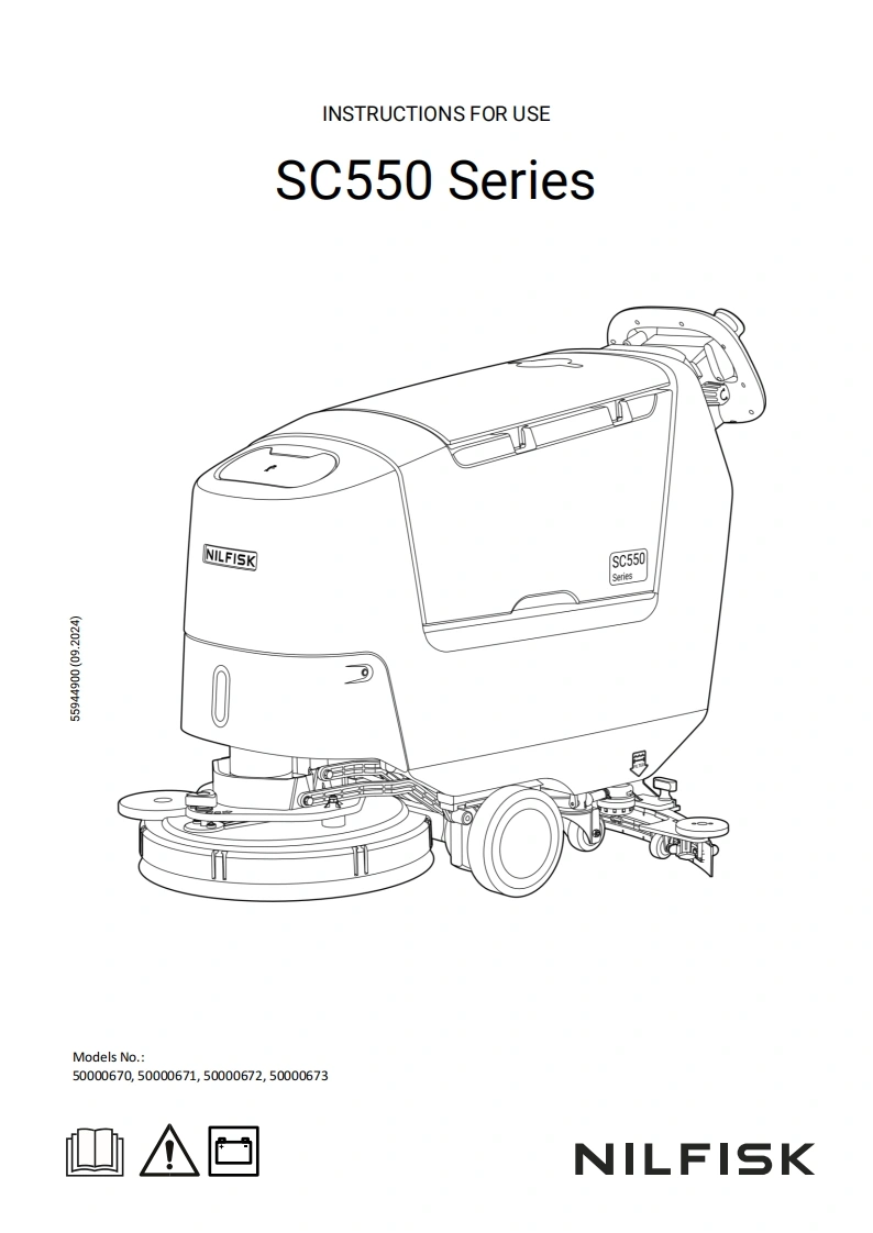 ADVANCE-SC550-manual操作与维护手册说明书手册含电器原理图