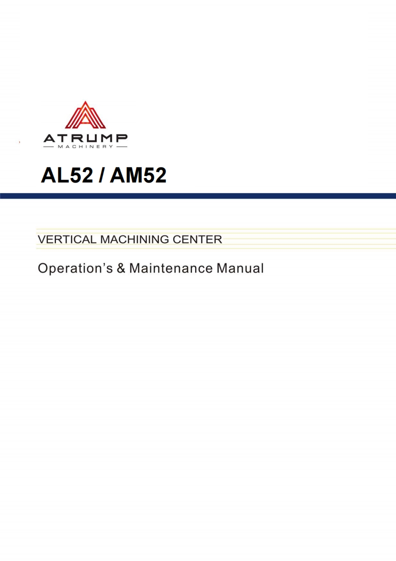 AL52Operation-sMaintenance安装调试说明书手册