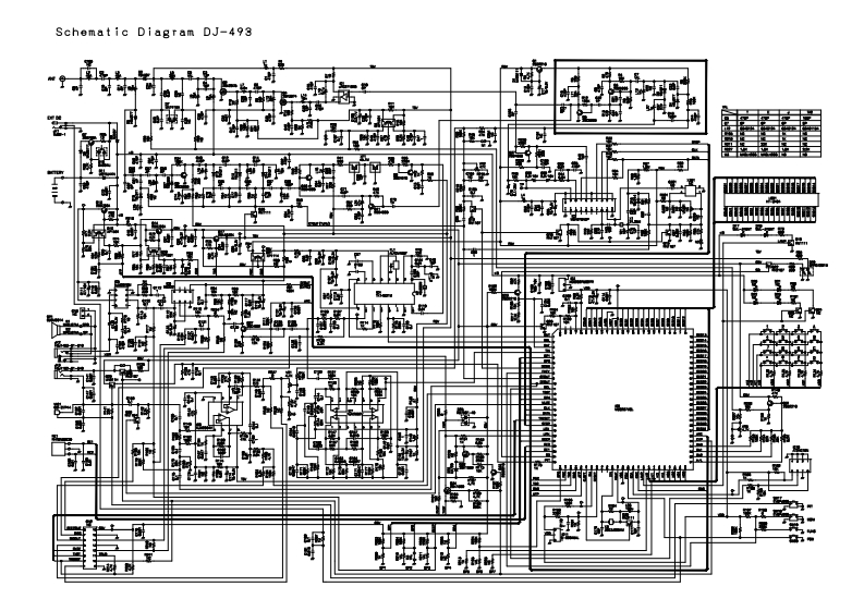 ALINCO--DJ-493-维修电器原理图手册