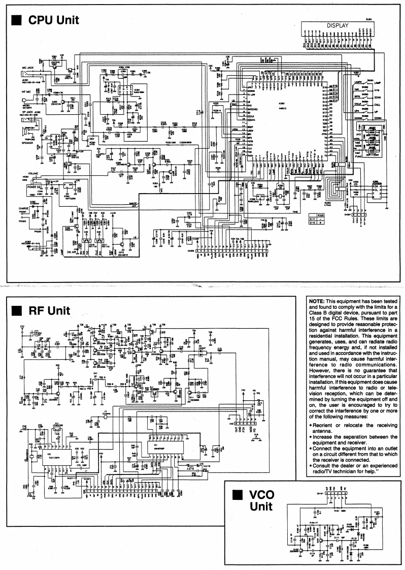 ALINCO-DJ-S11维修电器原理图手册