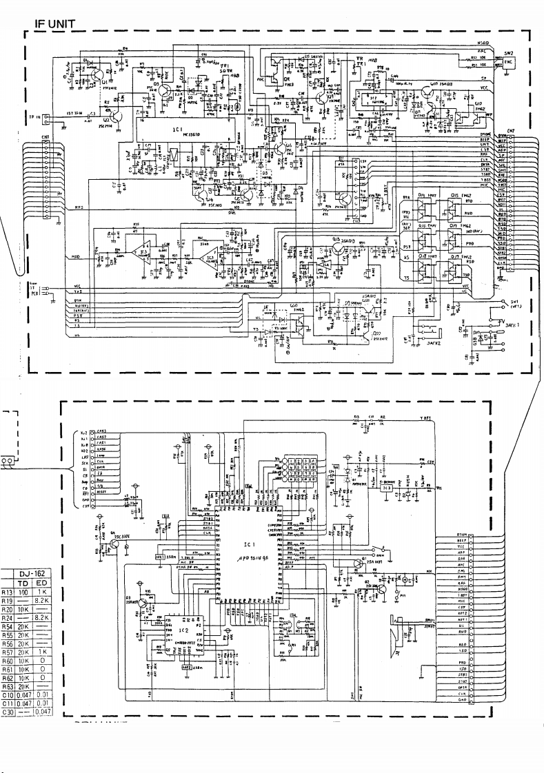 ALNICO-DJ-162TD维修电器原理图手册