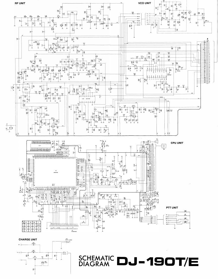 ALNICO-DJ-190E维修电器原理图手册