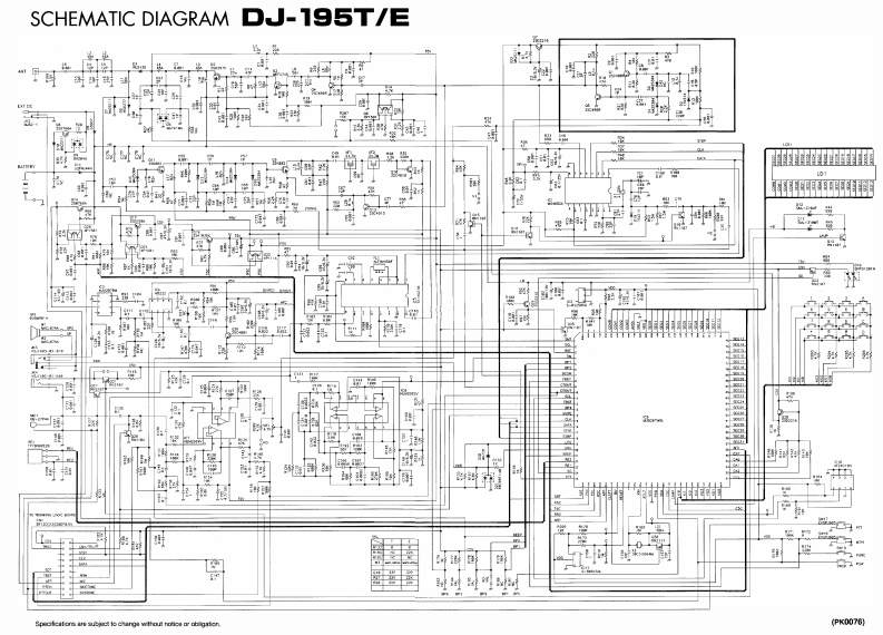 ALNICO-DJ-195E维修电器原理图手册