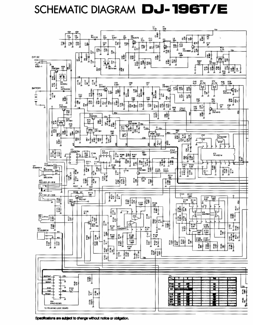 ALNICO-DJ-196维修电器原理图手册