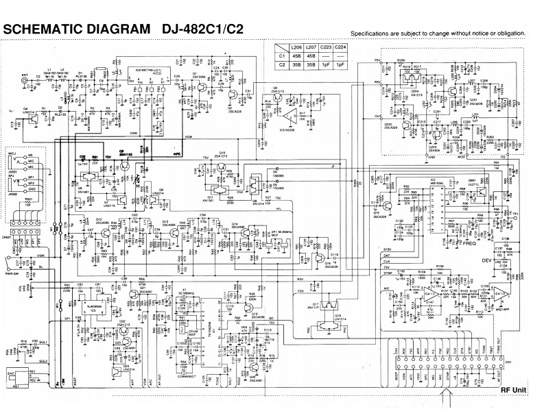 ALNICO-DJ-482C2维修电器原理图手册