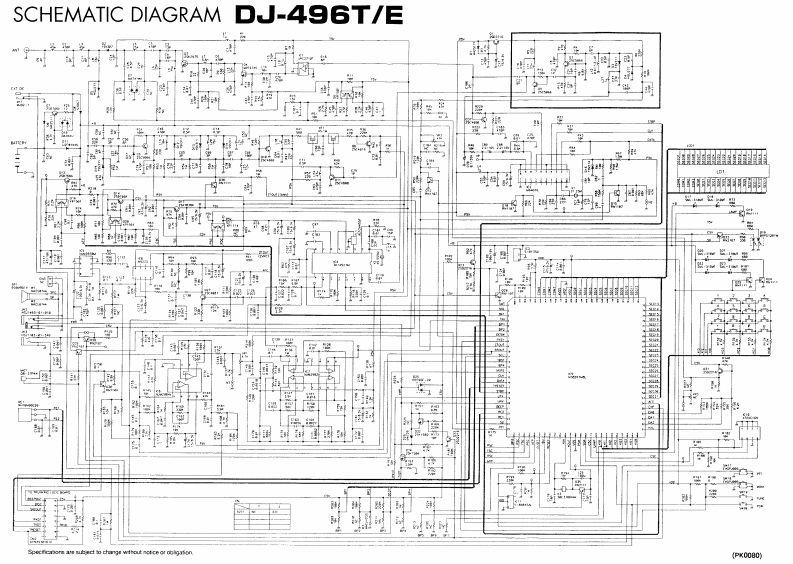 ALNICO-DJ-496E维修电器原理图手册