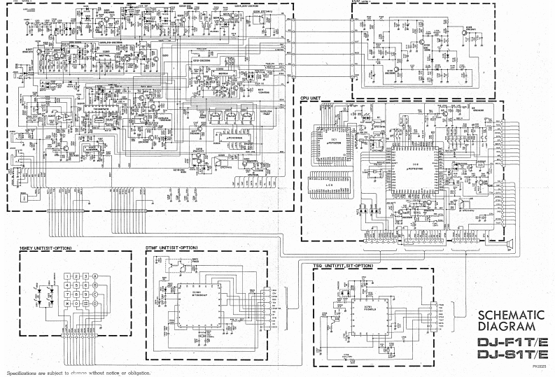 ALNICO-DJ-F1E维修电器原理图手册
