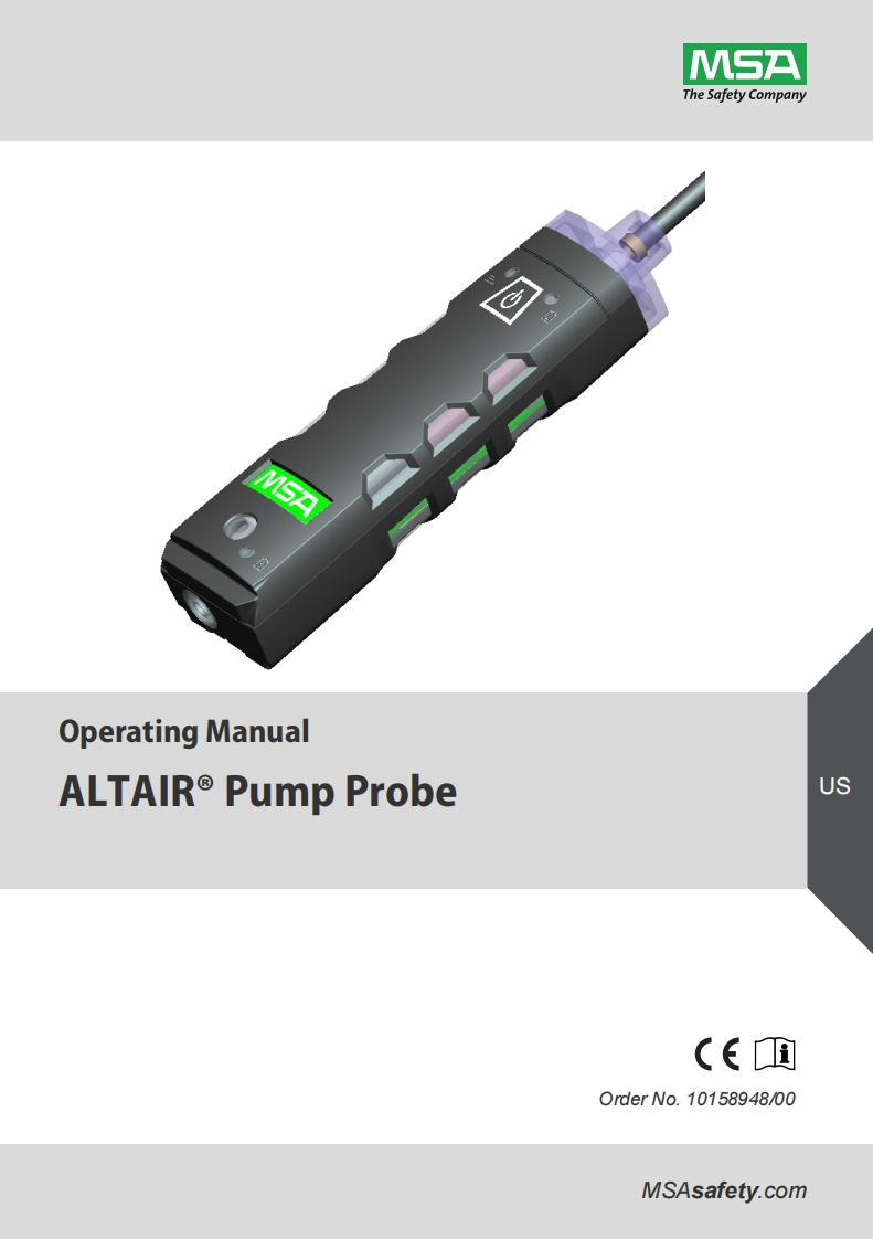 ALTAIRPumpProbe_operating调试手册说明书指南_10158948-US